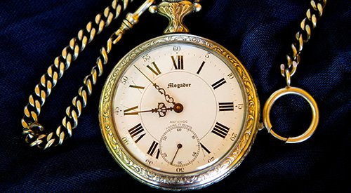  a gold watch